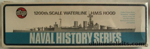 Airfix 1/1200 HMS Hood Battle Cruiser, 02701-2 plastic model kit